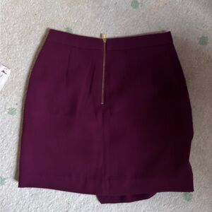 Banana Republic Deep Purple Pencil Skirt